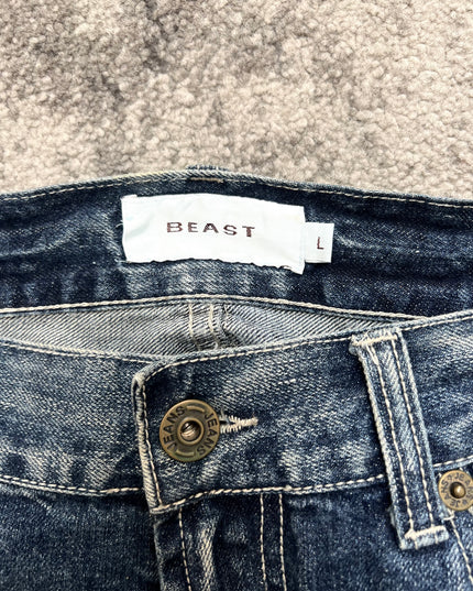 BEAST "SPLATTER WRECKAGE" DENIM