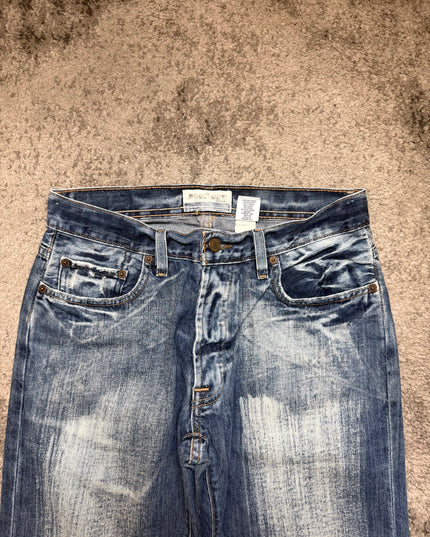 BOOTCUT “LIGHT RAYS“ DENIM