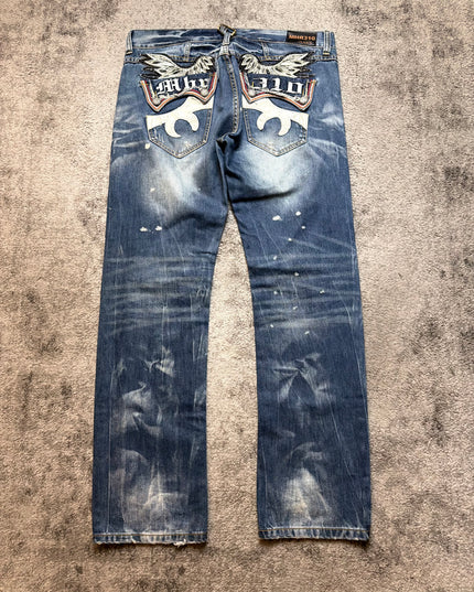 MHR310 "WINGED OUTLAW BLUES" DENIM