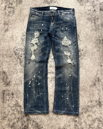 BEAST "SPLATTER WRECKAGE" DENIM
