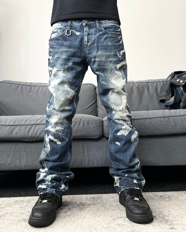 JACKROSE PAINT SPLATTER DENIM