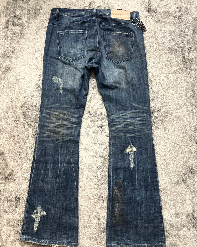 GENNARO "SCARS ON THE PAVEMENT" DENIM