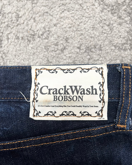 BOBSON "CRACK WASH" DENIM