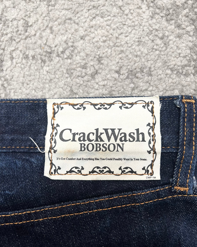 BOBSON "CRACK WASH" DENIM