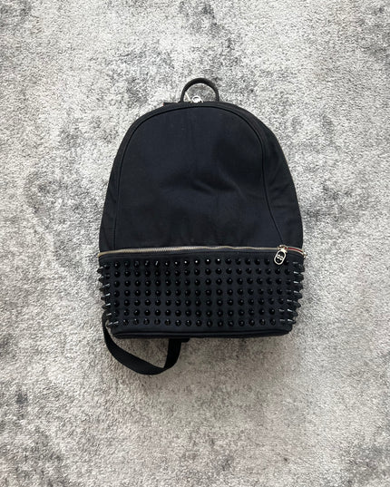 DIAVEL "CRIMSON SPIKES BLACK" BACKPACK