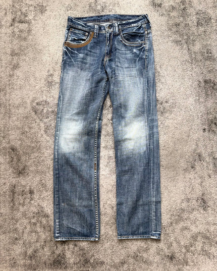 TAKEO KIKUCHI "RUST INDIGO" DENIM