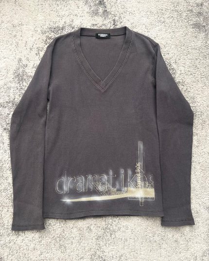 TORNADO MART "DRAMATIKKS" LAYERED KNIT