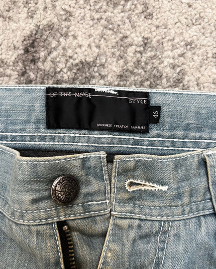 OFF THE NEIGE "BLEACH BURN" DENIM