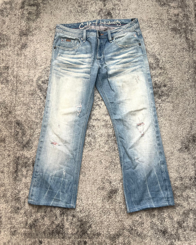 CULT OF INDIVIDUALITY "CHAOS WASH" ​​DENIM