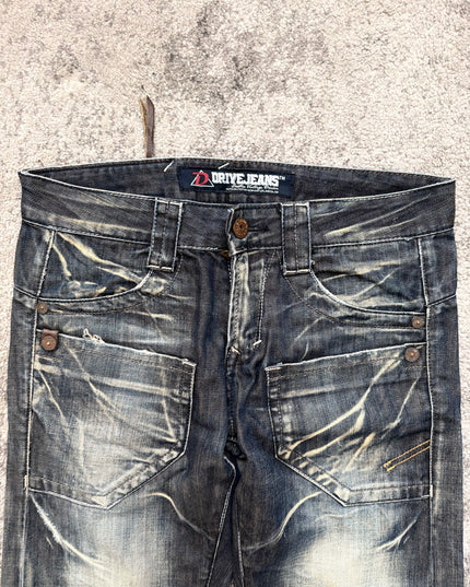DRIVE JEANS "RUSTED MECHANIC" DENIM