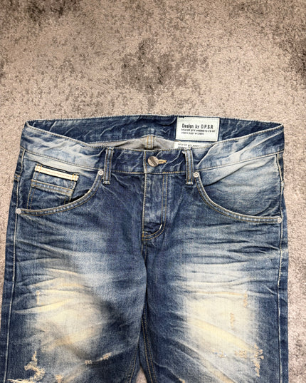 DPSR "SUNBURN STATIC" DENIM