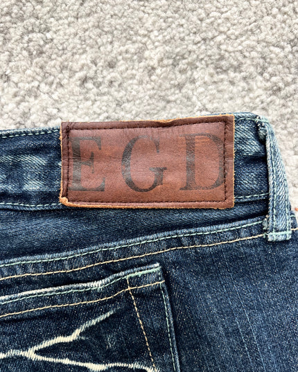 EGOIST "INDIGO SWERVE" DENIM