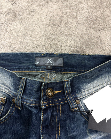 XFRM "DISTRESSED RIOT" DENIM (XS)