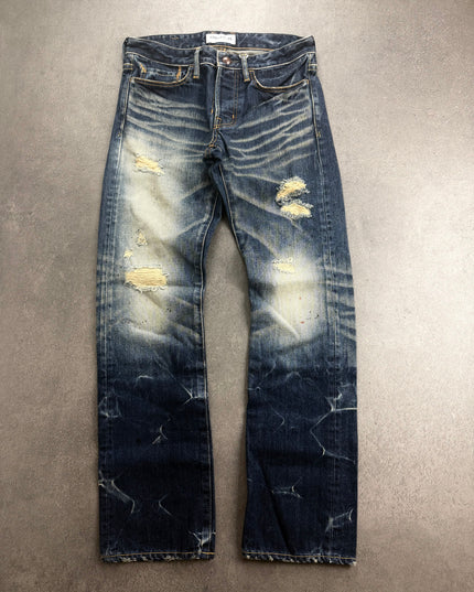 VANQUISH "FRACTURED INDIGO" DENIM (S)