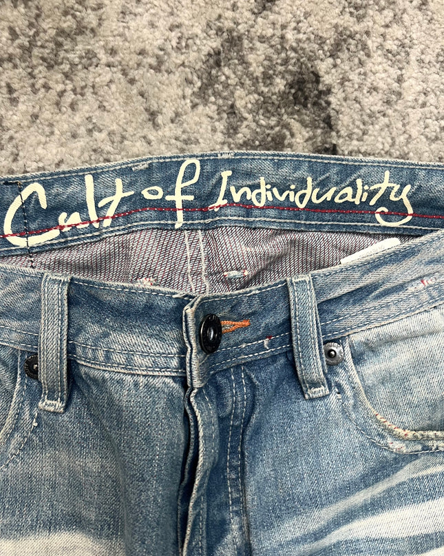CULT OF INDIVIDUALITY "CHAOS WASH" ​​DENIM