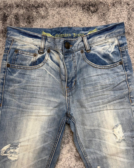 GENNARO "SUNBLEACH SHARDS" DENIM