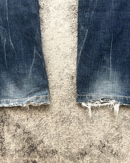 RED PEPPER "JERSEY TEARS" DENIM