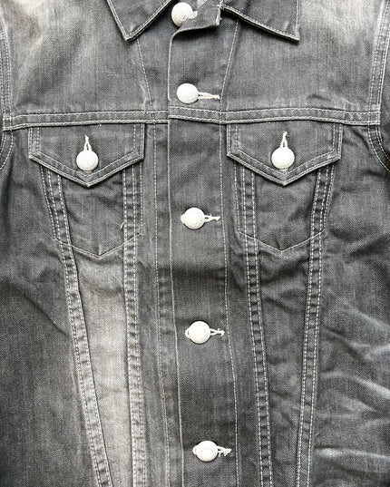 VANQUISH "TOKYO GREYSCALE" DENIM JACKET