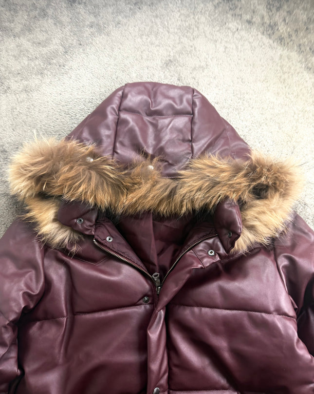 TAKEO KIKUCHI "BURGUNDY ECLIPSE" PUFFER (M)