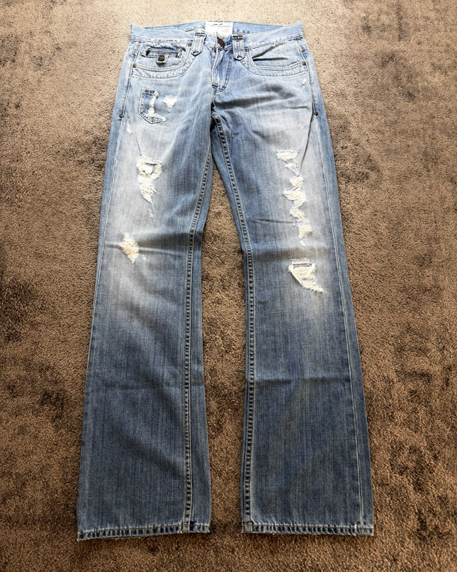 TAVERNITI "BROKEN LIGHT" DENIM