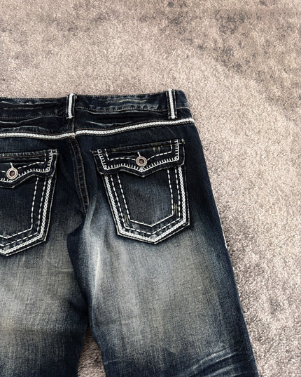 BEAST "RIOT STITCH" DENIM
