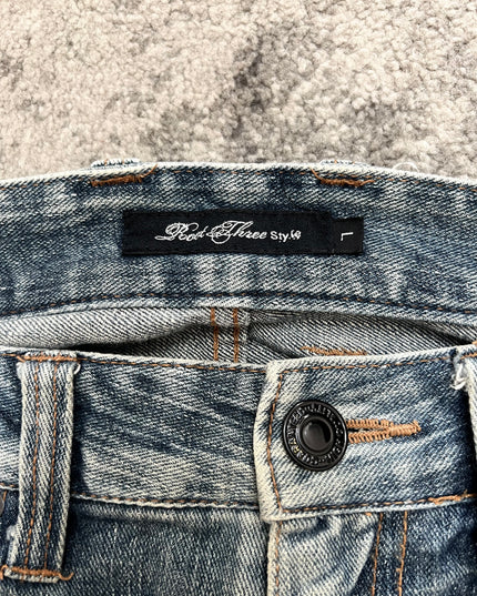 THREE STYLE "GHOST FREQUENCY" DENIM