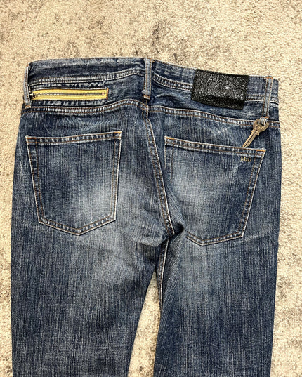 MAD "FRACTURED INDIGO" DENIM
