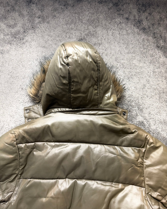 FREAKS "OLIVE NOISE" PUFFER