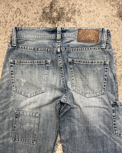VAROSH "CONCRETE HALO PATCH" DENIM