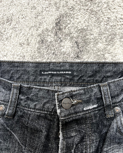 LOUNGE LIZARD "ASH FADE" DENIM