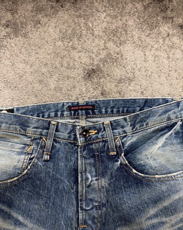 BLUE WAY "DUST & DAMAGE THEORY" DENIM