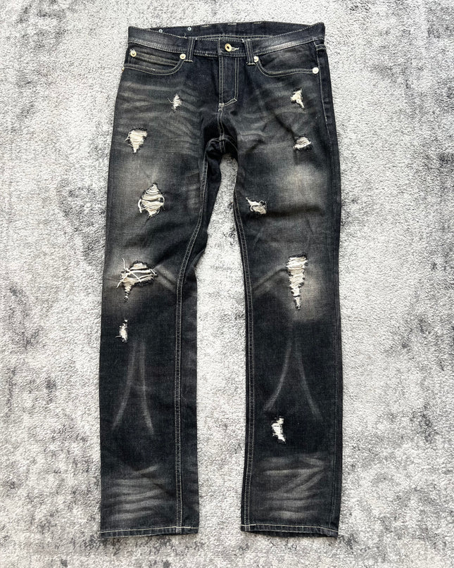 SEMANTIC DESIGN "BLACK RUIN" DENIM