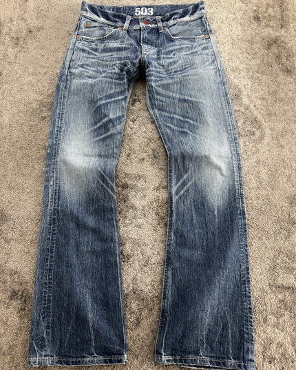 BLUE TRIP "503 HEAVY FADE" DENIM