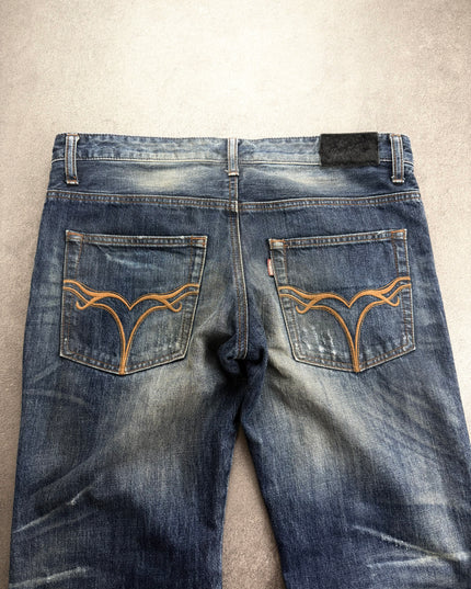 JACKROSE "INDIGO AFTERSHOCK" DENIM (M)