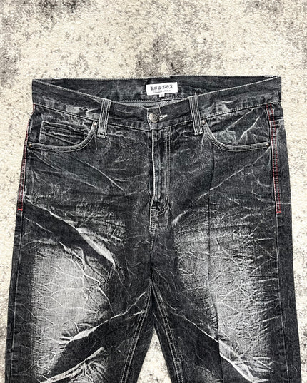 LOWBOX STONE WASH STRAIGHT LEG