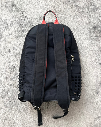 DIAVEL "CRIMSON SPIKES BLACK" BACKPACK