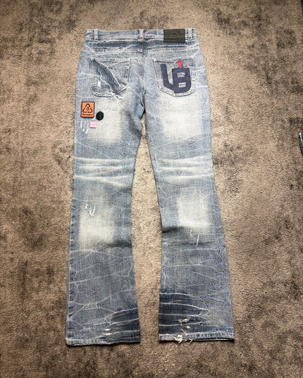 LOWBOX “PATCHWORK“ DENIM (M)