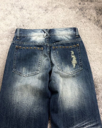 XFRM "DISTRESSED RIOT" DENIM (XS)