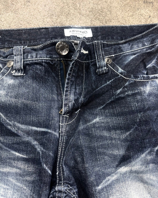 LOWBOX "MIDNIGHT SCAR" DENIM (S-M)