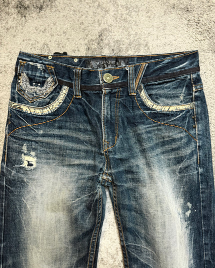 RED PEPPER "HEAVENS WING" DENIM