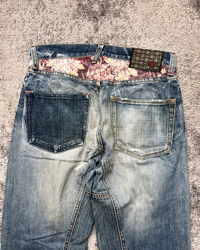 ETERNAL "PATCHWORK BLOOM" DENIM