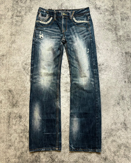 RED PEPPER "HEAVENS WING" DENIM