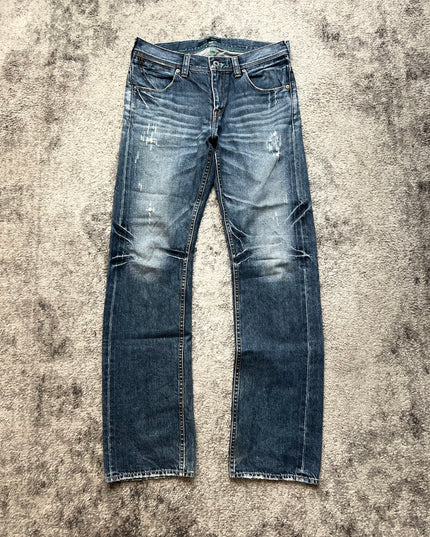 R.NEWBOLD "SILENT MARKS" DENIM