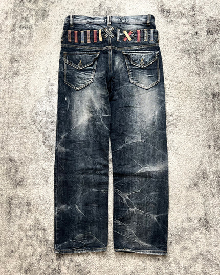 BLOW BY BLUE "COLOR TABS REBELLION" DENIM