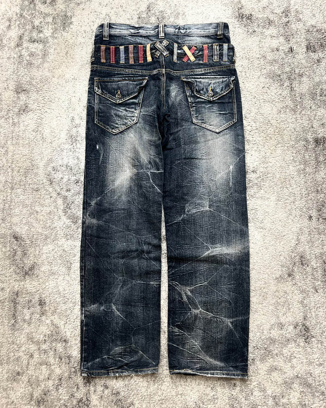 BLOW BY BLUE "COLOR TABS REBELLION" DENIM