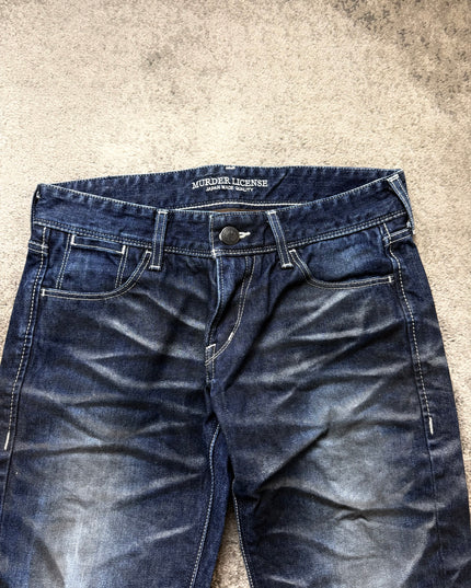 MURDER LICENSE "MIDNIGHT FADE" DENIM