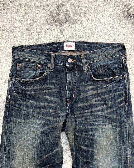 EDWIN XV "BLACKOUT WHISKER" DENIM