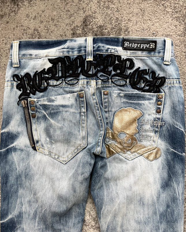 RED PEPPER "GRAVEYARD" DENIM