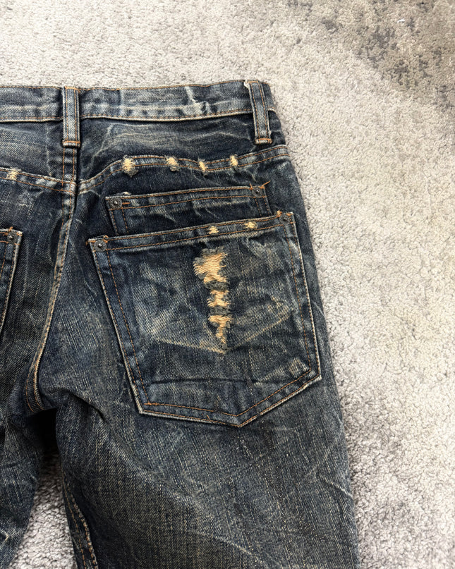 K.U.I "BEAUTIFUL DAMAGE" DENIM (S)