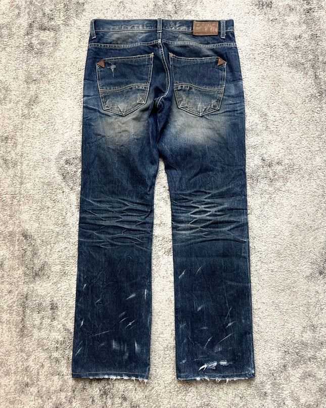 DPSR "DISTRESSED ANTHEM" DENIM